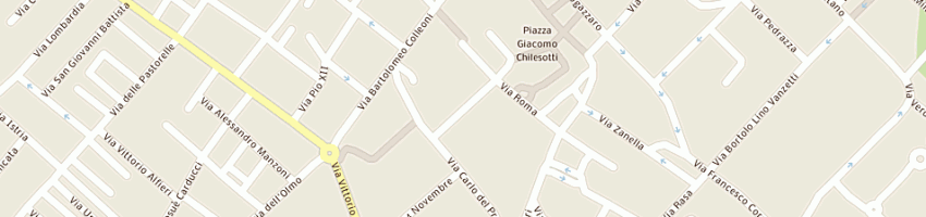 Mappa della impresa sede opere parrocchiali a THIENE