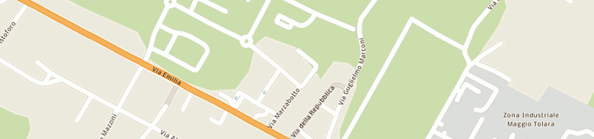 Mappa della impresa ' laser' impianti srl a OZZANO DELL EMILIA