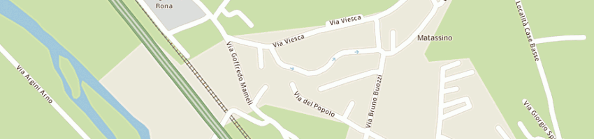 Mappa della impresa studio angeletti augusto di angeletti alberto sas centro elaborazione dati a REGGELLO