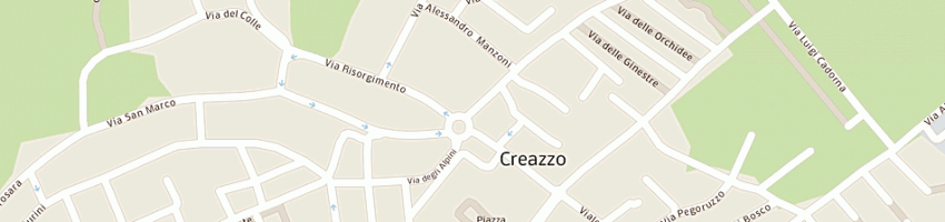 Mappa della impresa ristorante villa degli olmi a CREAZZO