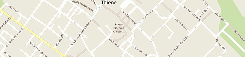 Mappa della impresa le spighe di bettanin loreta e c snc a THIENE