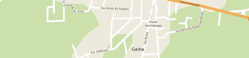 Mappa della impresa rivaroli luciano a GAIBA