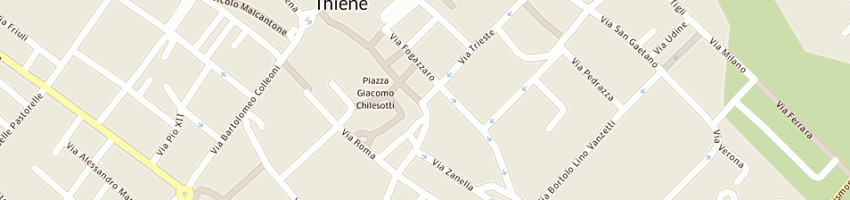 Mappa della impresa dalle carbonare marziano a THIENE