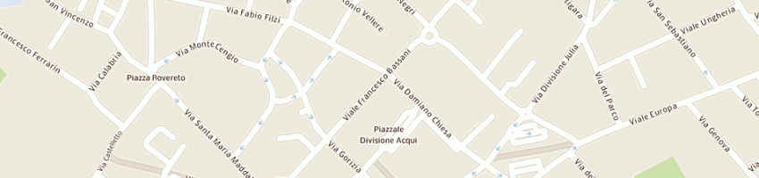 Mappa della impresa amatori srl a THIENE