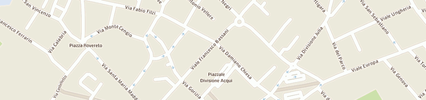 Mappa della impresa moro antonio a THIENE
