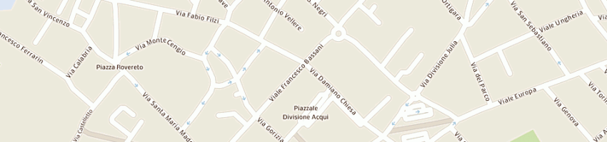 Mappa della impresa banca antonveneta spa a THIENE