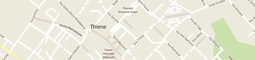 Mappa della impresa corra' 1789 srl a THIENE