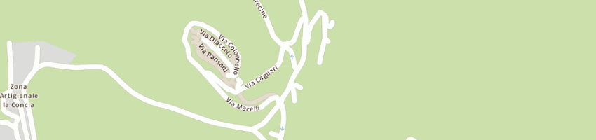 Mappa della impresa farmacia tasso dr giovanni a CINIGIANO