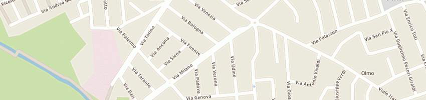 Mappa della impresa trattoria de gobbi a CREAZZO