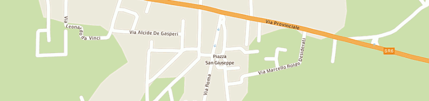 Mappa della impresa bregola martino a GAIBA
