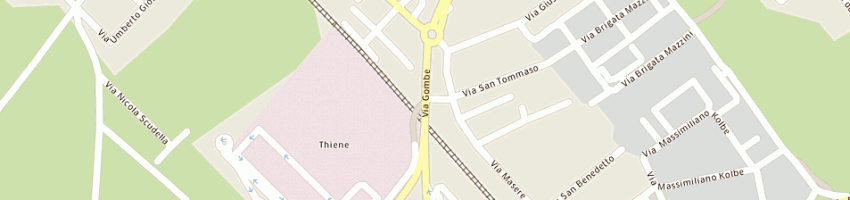 Mappa della impresa mina snc a THIENE
