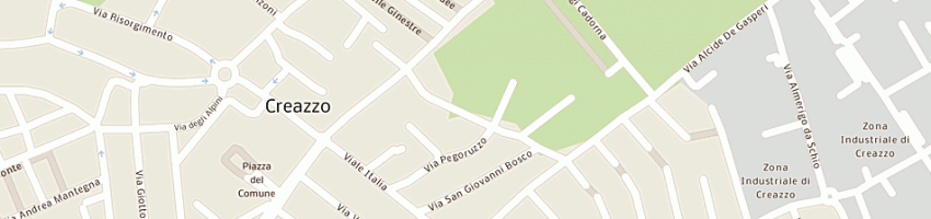 Mappa della impresa mdm srl a CREAZZO