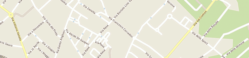 Mappa della impresa tre c service srl a THIENE