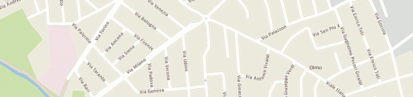 Mappa della impresa de vita natale a CREAZZO