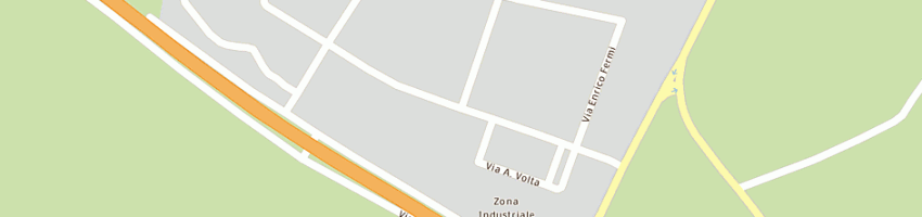 Mappa della impresa padovani srl a BADIA POLESINE
