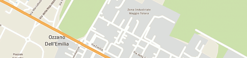 Mappa della impresa sigma italiana (spa) a OZZANO DELL EMILIA