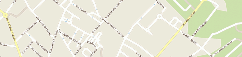Mappa della impresa ars immobiliare snc di saugo giacomo a THIENE