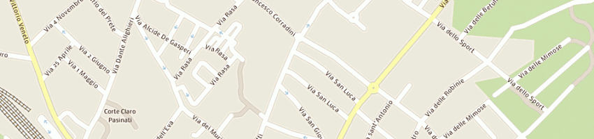 Mappa della impresa banca san giorgio a THIENE