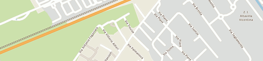 Mappa della impresa carlotto antonia a ALTAVILLA VICENTINA