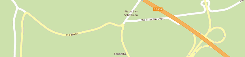 Mappa della impresa arredo export snc a BADIA POLESINE