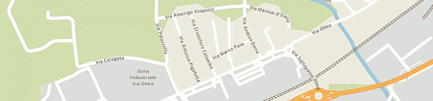 Mappa della impresa rizzi antonio a CREAZZO