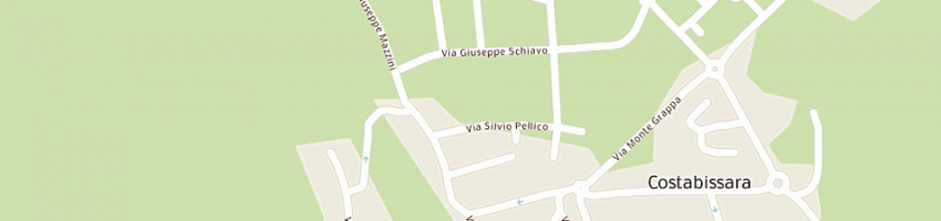 Mappa della impresa bettinardi silvio a COSTABISSARA