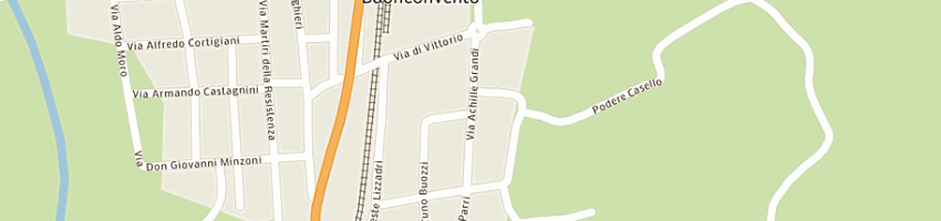Mappa della impresa la bottega sma di bernini franca a BUONCONVENTO