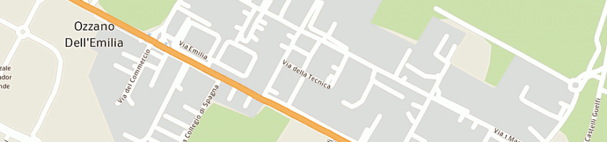 Mappa della impresa rg di roberto ognibene e giuliano lazzarini snc a OZZANO DELL EMILIA