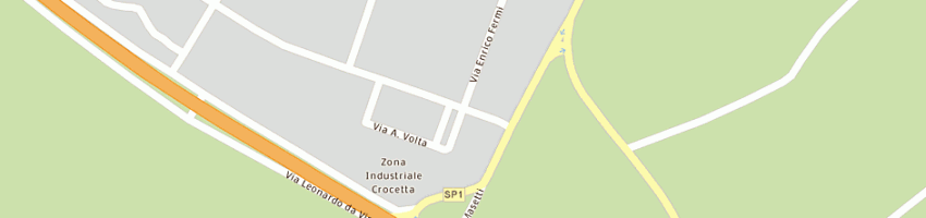 Mappa della impresa fozzato ivano e c snc a BADIA POLESINE