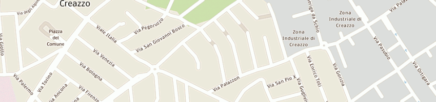 Mappa della impresa fortuna silvano a CREAZZO