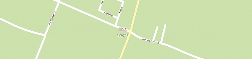 Mappa della impresa immobiliare mazzucco otello snc di carla carlo e maria mazzucco e c a ROVEREDO DI GUA 