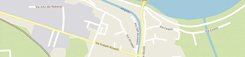 Mappa della impresa grauzwerg di bortolaso claudio e c sas a BADIA POLESINE