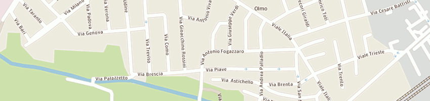 Mappa della impresa corato pierluigi a CREAZZO