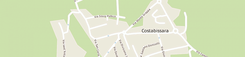 Mappa della impresa comune di costabissara a COSTABISSARA