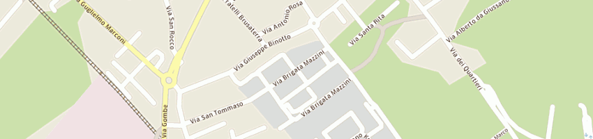 Mappa della impresa p four t srl a THIENE