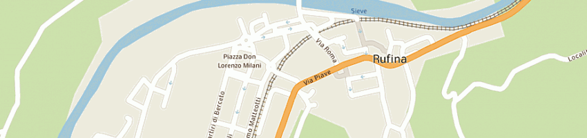 Mappa della impresa dottfabio bresci sas di parenti donatella e c a RUFINA