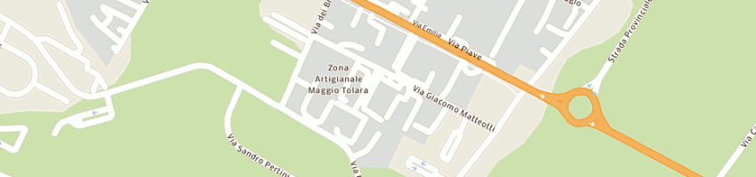 Mappa della impresa draw di mauro bardi a OZZANO DELL EMILIA