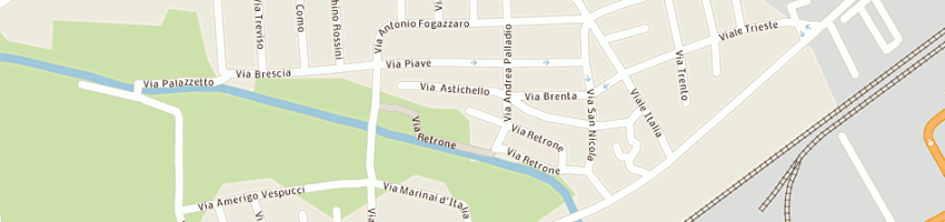 Mappa della impresa utensileria svimm di tommasin antonio e flli a CREAZZO