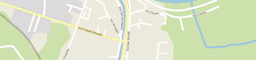 Mappa della impresa panfilo romeo (snc) a BADIA POLESINE