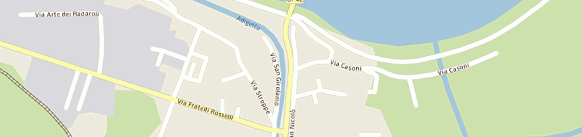 Mappa della impresa scavazza loris a BADIA POLESINE