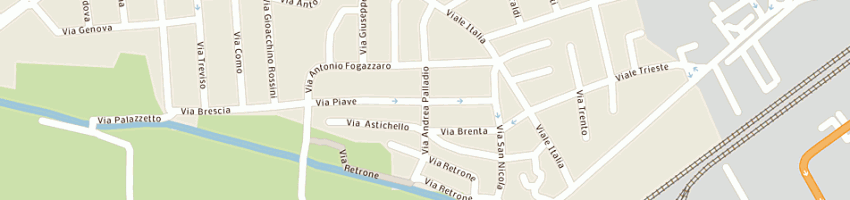 Mappa della impresa giannoni alfredo (snc) a CREAZZO