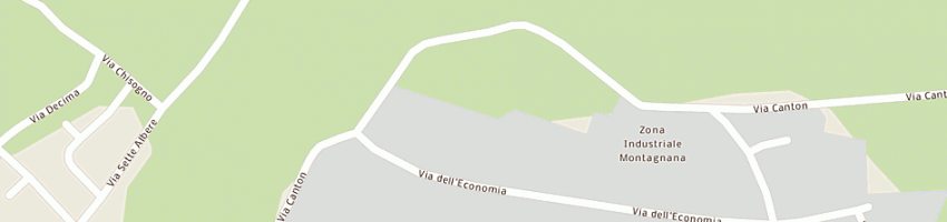 Mappa della impresa trivellato paolo a MONTAGNANA