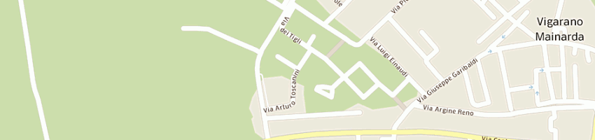 Mappa della impresa bacaro rodolfo a VIGARANO MAINARDA
