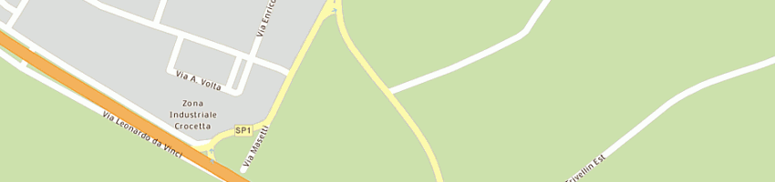 Mappa della impresa salone uomo pigozzo lino a BADIA POLESINE