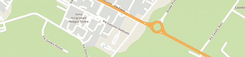 Mappa della impresa lollini autotrasporti snc di lollini armandino e c a OZZANO DELL EMILIA