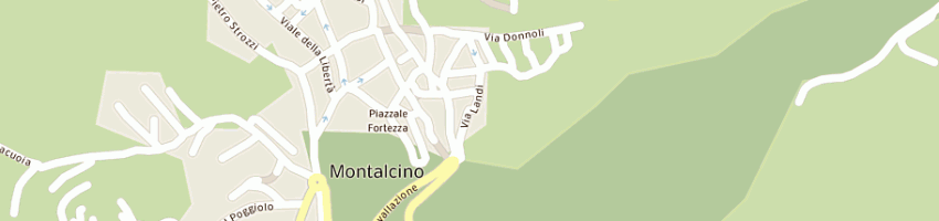 Mappa della impresa la scaletta sas di bollo walter e c a MONTALCINO