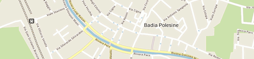 Mappa della impresa stop club a BADIA POLESINE