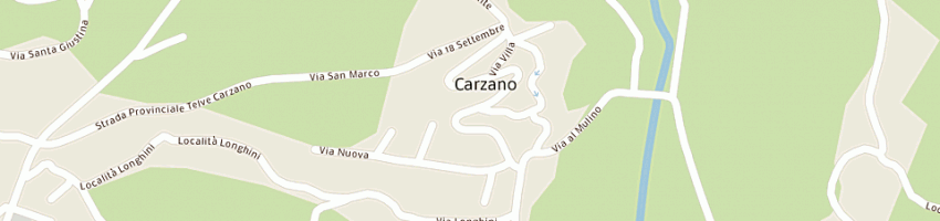 Mappa della impresa dalfollo giacomo a CARZANO