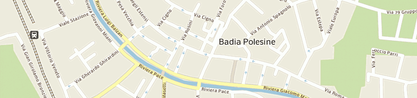 Mappa della impresa deterpiu' di faggion f a BADIA POLESINE