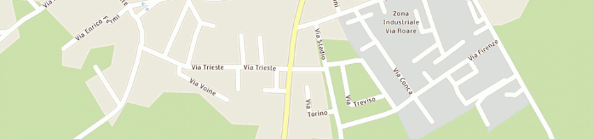 Mappa della impresa g e b di cunico belgio e c a VILLAVERLA